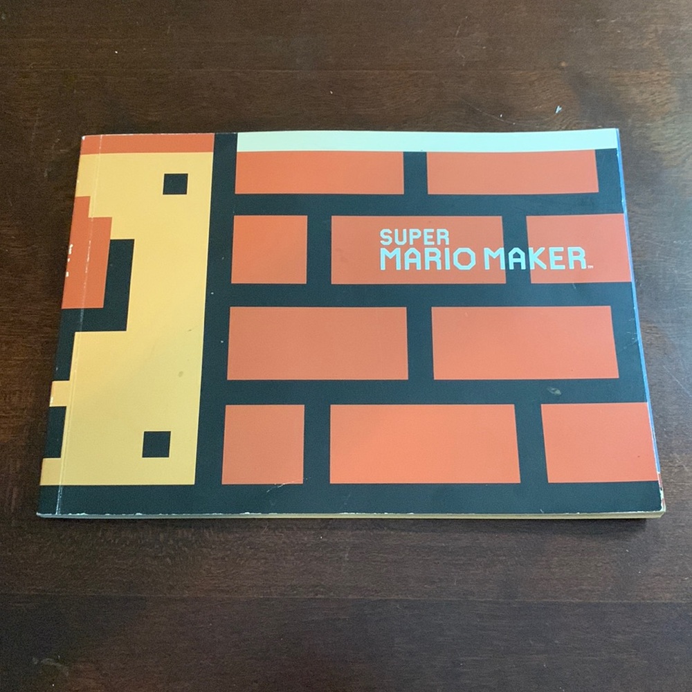 Super Mario maker creator manual